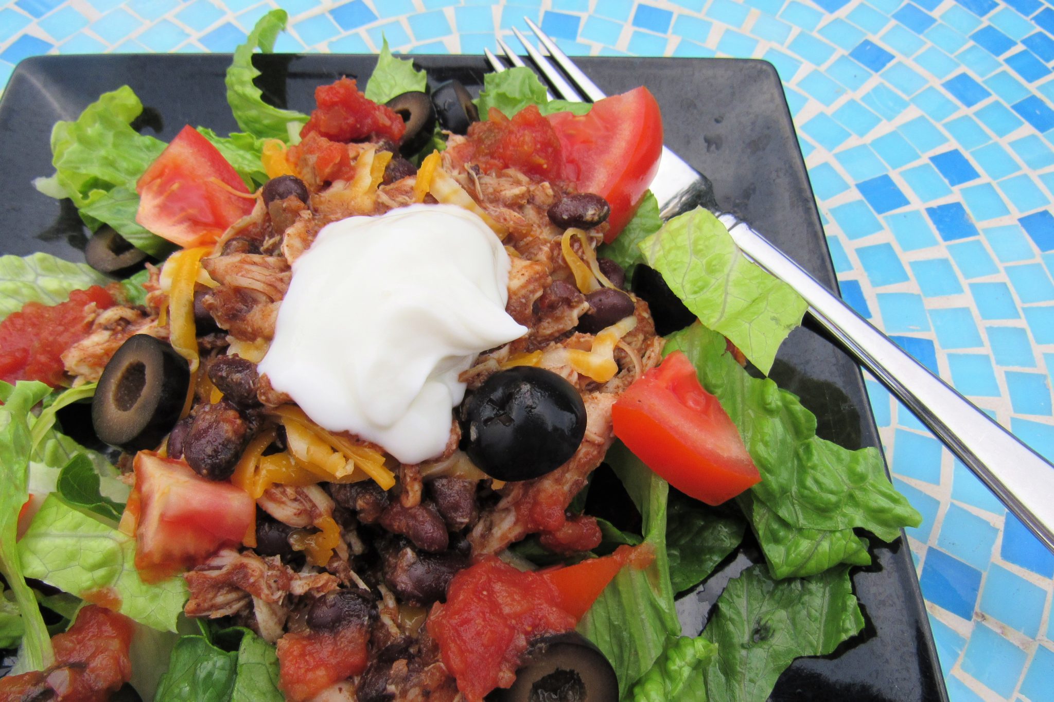 healthy tex-mex chicken and black beans recipe