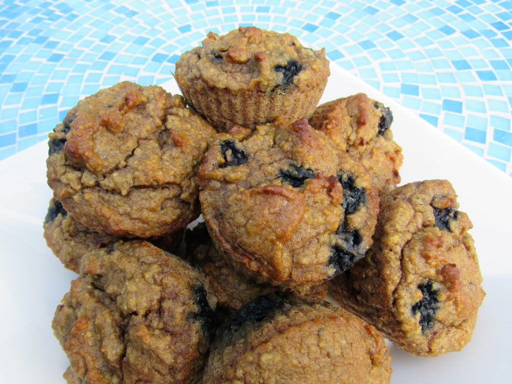 flourless blueberry muffins recipe