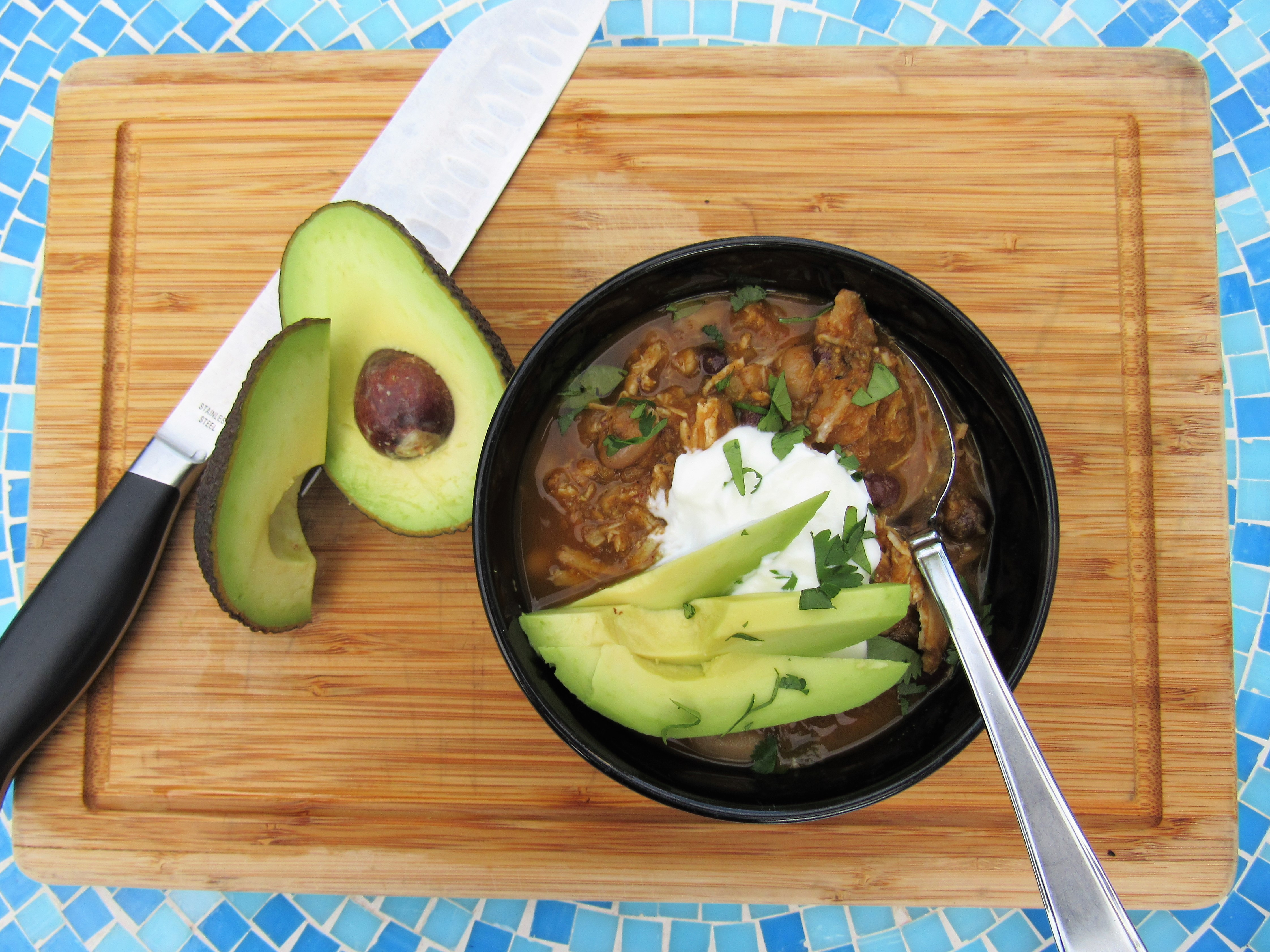 easy pumpkin chicken chili