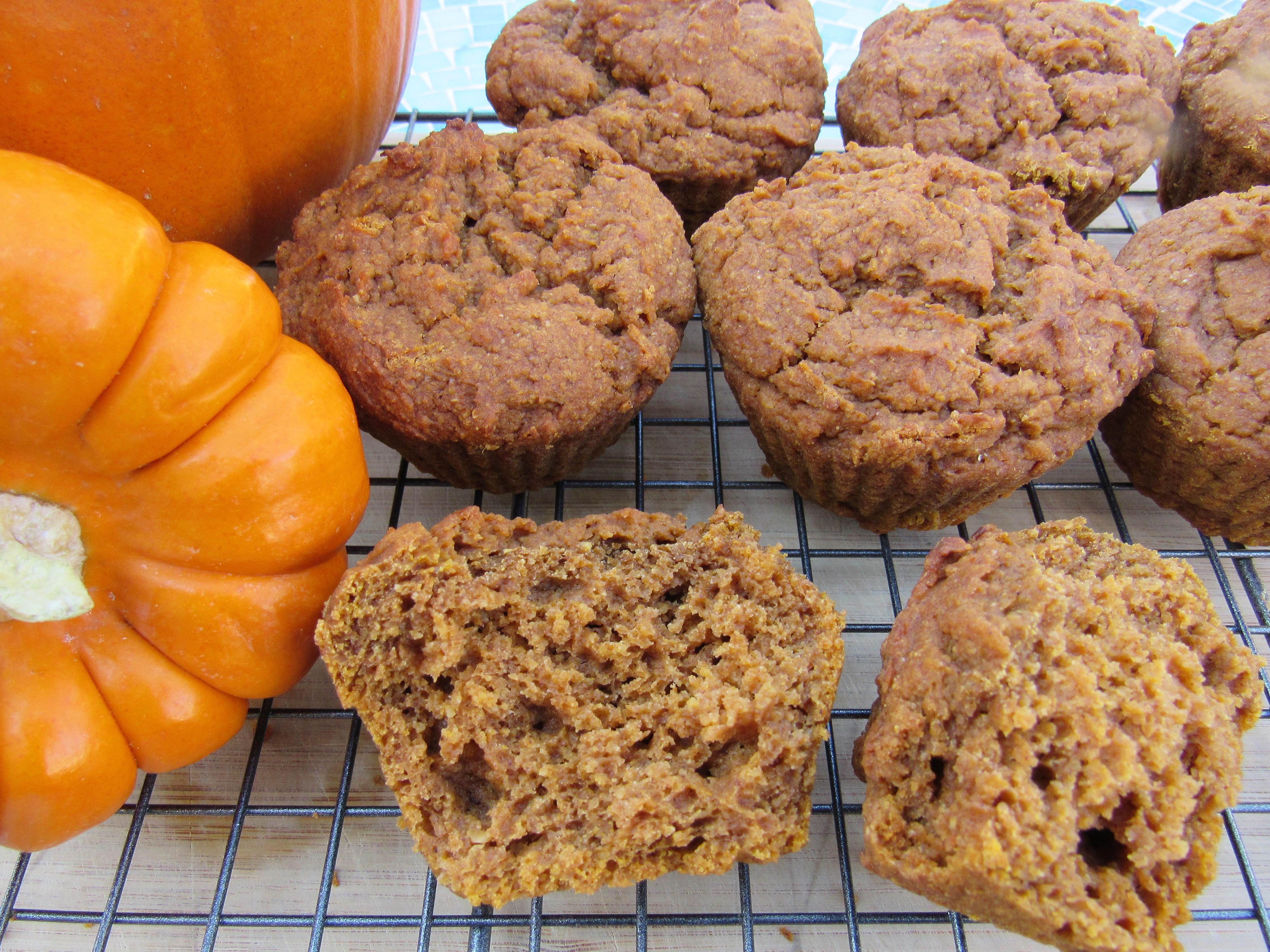 no refined sugar spiced pumpkin muffins recipe