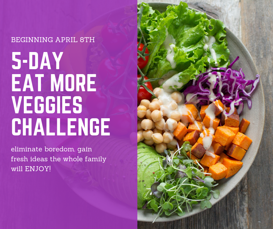 5-day eat more veggies challenge