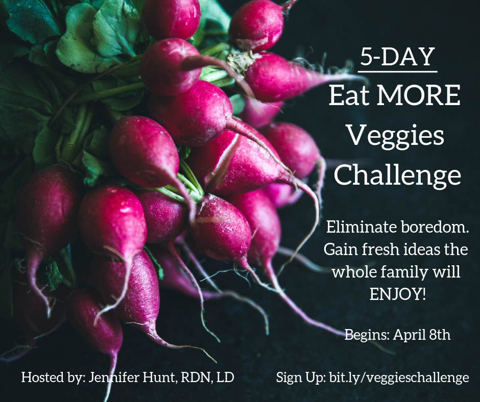 Eat more veggies challenge