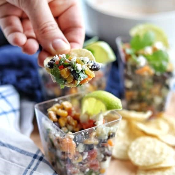 Mexican street corn salad