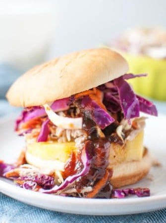 Instant Pot Pulled Pork Sandwich